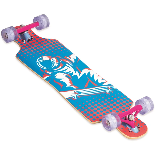AUTHENTIC SPORTS Lang Board Compact ABEC 7 Space , Met Verlichte Wielen 6 AUTHENTIC SPORTS Lang Board Compact ABEC 7 Space , Met Verlichte Wielen - Afbeelding 4