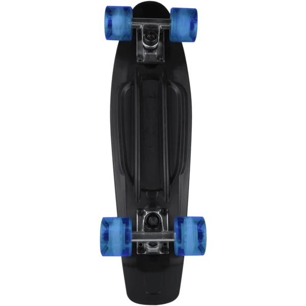 AUTHENTIC SPORTS Skateboard Fun, No Rules, Zwart-transparant 4 AUTHENTIC SPORTS Skateboard Fun, No Rules, Zwart-transparant - Afbeelding 2