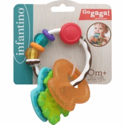 Infantino B Kids® Slide & Chew Teether Keys 9 Infantino B Kids® Slide & Chew Teether Keys -Pink or blue b kids slide chew teether keys a190122 2