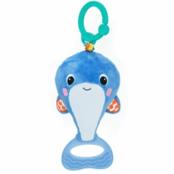 Bright Starts B Right Starts Whale -a-rooâ„¢ Trek & Shake Walvis Activity Toy