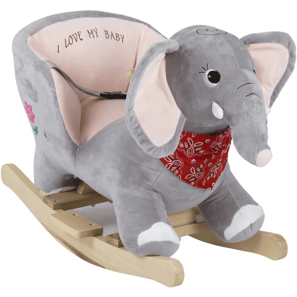 BabyGO - Schommeldier Olifant 4 BabyGO - Schommeldier Olifant - Afbeelding 2
