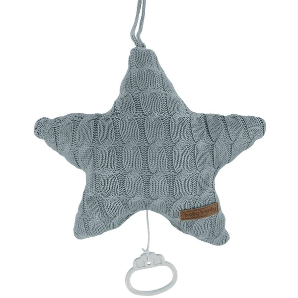 Baby's Only Muziekdoos Ster Kabel Stone Green 3 Baby's Only Muziekdoos Ster Kabel Stone Green