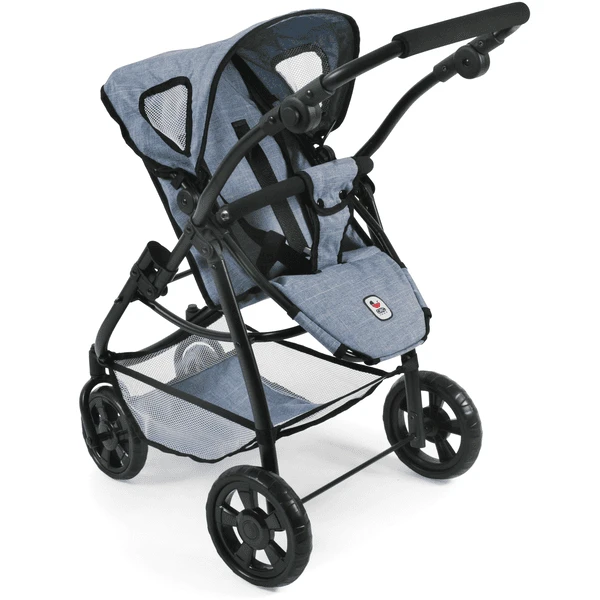 BAYER CHIC 2000 3 In 1 Stationwagen EMOTION ALL IN Jeans Blauw 6 BAYER CHIC 2000 3 In 1 Stationwagen EMOTION ALL IN Jeans Blauw - Afbeelding 4