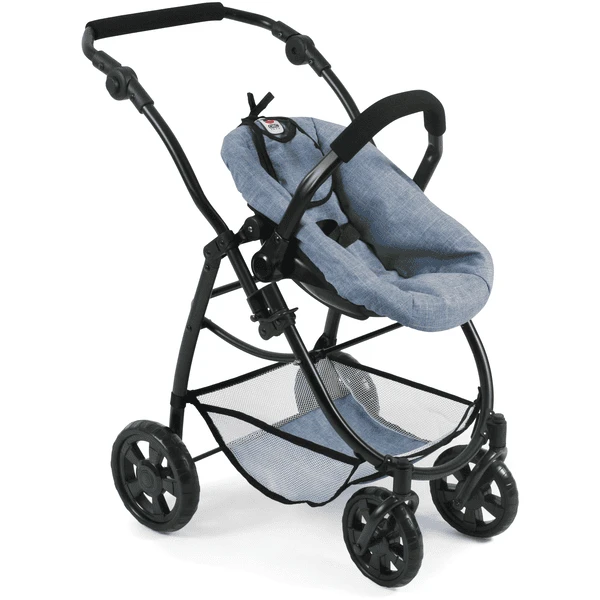 BAYER CHIC 2000 3 In 1 Stationwagen EMOTION ALL IN Jeans Blauw 7 BAYER CHIC 2000 3 In 1 Stationwagen EMOTION ALL IN Jeans Blauw - Afbeelding 5