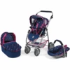 BAYER CHIC 2000 Combi Poppenwagen 3 In 1 EMOTION ALL IN Stars Marine -Pink or blue bayer chic 2000 combi poppenwagen 3 in 1 emotion all in stars marine a271321