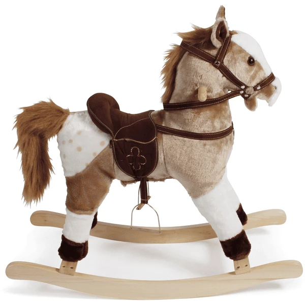 BAYER CHIC 2000 Hobbelpaard Bruin Met Witte Vlekken 3 BAYER CHIC 2000 Hobbelpaard Bruin Met Witte Vlekken