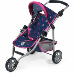 BAYER CHIC 2000 Jogging Buggy LOLA Stars Marine 10 BAYER CHIC 2000 Jogging Buggy LOLA Stars Marine -Pink or blue bayer chic 2000 jogging buggy lola stars marine a271295 3