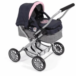 BAYER CHIC 2000 Mini Knuffel Kinderwagen SMARTY Melange Grijs-navy 11 BAYER CHIC 2000 Mini Knuffel Kinderwagen SMARTY Melange Grijs-navy -Pink or blue bayer chic 2000 mini knuffel kinderwagen smarty melange grijs navy a355155 4