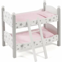 BAYER CHIC 2000 Poppen Stapelbed Stars Grijs 8 BAYER CHIC 2000 Poppen Stapelbed Stars Grijs -Pink or blue bayer chic 2000 poppen stapelbed stars grijs a296667 2