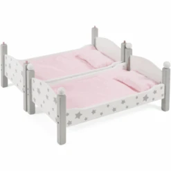 BAYER CHIC 2000 Poppen Stapelbed Stars Grijs 9 BAYER CHIC 2000 Poppen Stapelbed Stars Grijs -Pink or blue bayer chic 2000 poppen stapelbed stars grijs a296667 3