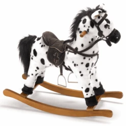 BAYER CHIC 2000 Schommelpaard CARLOTTA Wit Met Zwarte Stippen 11 BAYER CHIC 2000 Schommelpaard CARLOTTA Wit Met Zwarte Stippen -Pink or blue bayer chic 2000 schommelpaard carlotta wit met zwarte stippen a320815 4