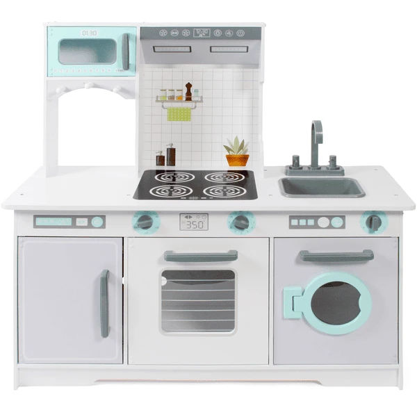 BAYER CHIC 2000 Speelkeuken, Wit/grijs/mint 3 BAYER CHIC 2000 Speelkeuken, Wit/grijs/mint