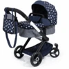 Bayer Design Combi Poppenwagen Xeo Blauw Met Sterren -Pink or blue bayer design combi poppenwagen xeo blauw met sterren a372062