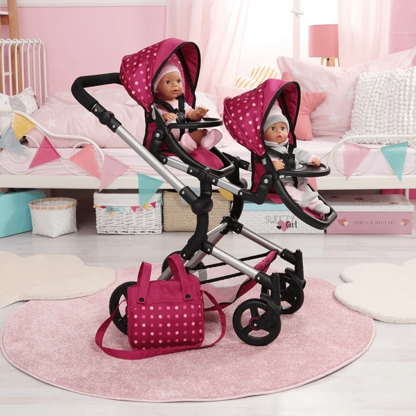 Bayer Design Twin Neo Poppenwagen Met Fee 4 Bayer Design Twin Neo Poppenwagen Met Fee - Afbeelding 2