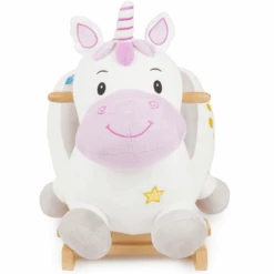 Bieco Schommeldier Eenhoorn -Pink or blue bieco schommeldier eenhoorn a278493 3