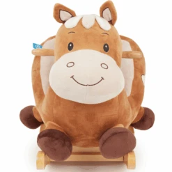 Bieco Schommeldier Paard Calimero -Pink or blue bieco schommeldier paard calimero a278483 3