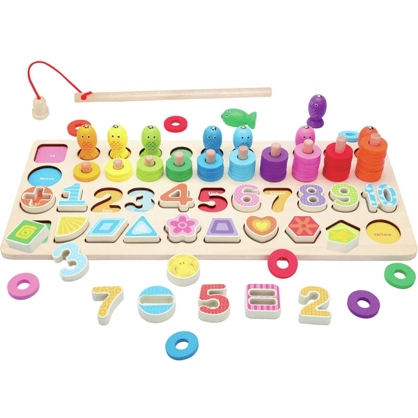 Bino Educatief Houten Kinderspel, 90 St. 7 Bino Educatief Houten Kinderspel, 90 St. - Afbeelding 5