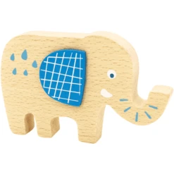 Bino Houten Evenwichtsspel, Olifant -Pink or blue bino houten evenwichtsspel olifant a360493 2