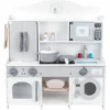 Bino Kinderkeuken Met Wasmachine En Toebehoren, Wit -Pink or blue bino kinderkeuken met wasmachine en toebehoren wit a360492