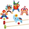Bino Kinderspel K Rocket Set Van Hout, Circus 2 Bino Kinderspel K Rocket Set Van Hout, Circus -Pink or blue bino kinderspel k rocket set van hout circus a360509