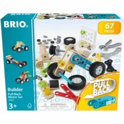 BRIO ® Build Er Pull-along Motor Bouwset, 67-delig.