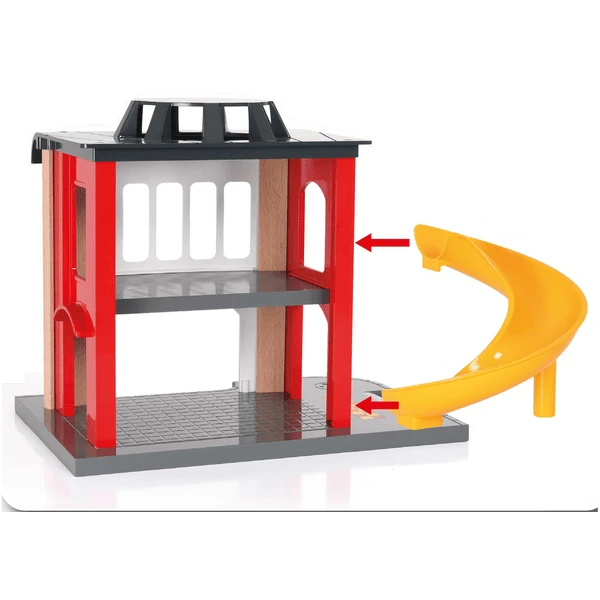 BRIO® WORLD Grote Brandweerkazerne 33833 5 BRIO® WORLD Grote Brandweerkazerne 33833 - Afbeelding 3