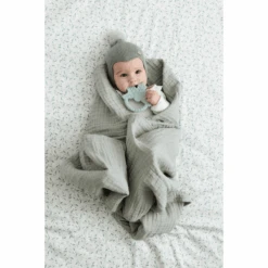 Cam Cam Copenhagen Bijtring Blad - Dusty Green 10 Cam Cam Copenhagen Bijtring Blad - Dusty Green -Pink or blue cam cam copenhagen bijtring blad dusty green a369674 3