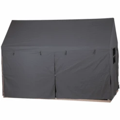 Childhome CHILD HOME Afdekraam Antraciet 90 X 200 Cm -Pink or blue child home afdekraam antraciet 90 x 200 cm a330673 4