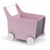 CHILDHOME Houten Wagen Roze 2 CHILDHOME Houten Wagen Roze -Pink or blue childhome houten wagen roze a260142