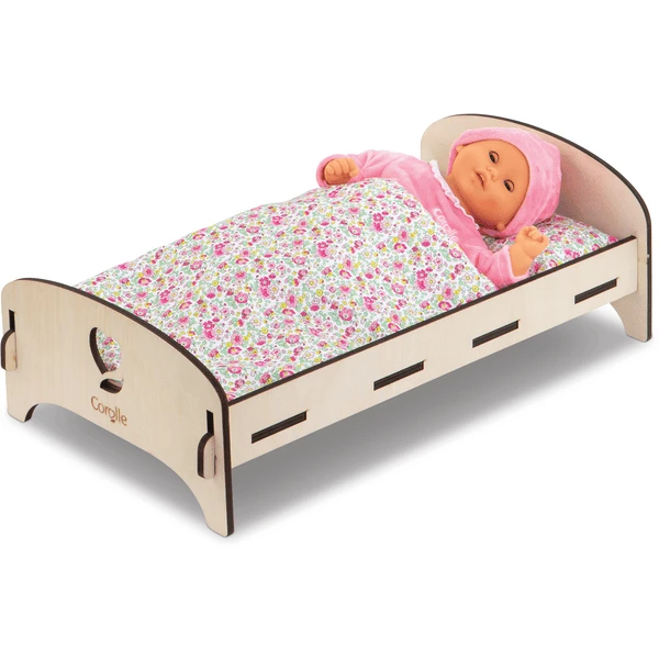 Corolle ® Mon Grand Poupon - Houten Bed 30-36cm 5 Corolle ® Mon Grand Poupon - Houten Bed 30-36cm - Afbeelding 3
