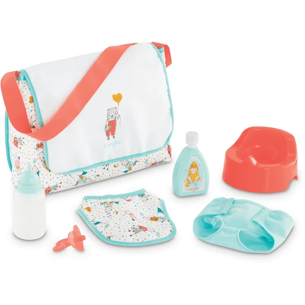 Corolle ® Mon Grand Poupon - Luiertas + Accessoires 36 Cm 6 Corolle ® Mon Grand Poupon - Luiertas + Accessoires 36 Cm - Afbeelding 4