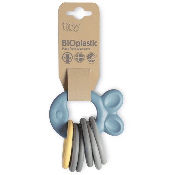 Dantoy Kleine BIO Bijtring Ketting Blauw 5 Dantoy Kleine BIO Bijtring Ketting Blauw - Afbeelding 3