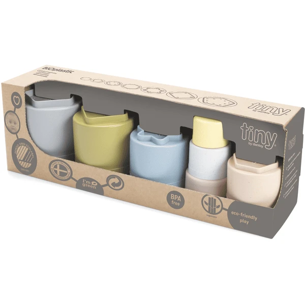 Dantoy Kleine BIO Stapelbekers 7 Dantoy Kleine BIO Stapelbekers - Afbeelding 5
