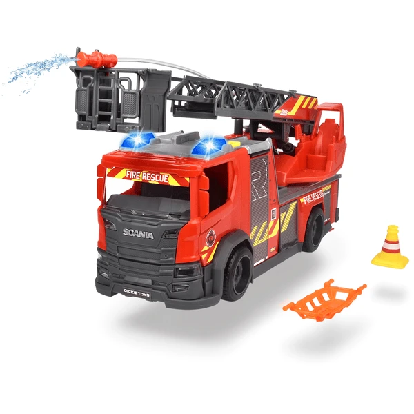 DICKIE Toys Scania Brandweerwagen 5 DICKIE Toys Scania Brandweerwagen - Afbeelding 3