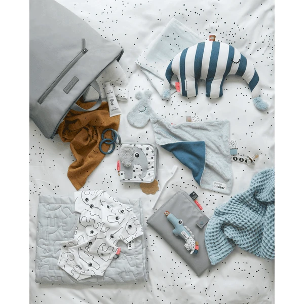 Done By Deer ™ Knuffeldoekje Raffi, Blauw 4 Done By Deer ™ Knuffeldoekje Raffi, Blauw - Afbeelding 2