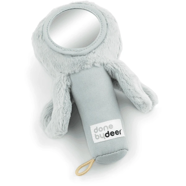 Done By Deer ™ Zintuiglijke Rammelaar Met Spiegel Jelly Pink 6 Done By Deer ™ Zintuiglijke Rammelaar Met Spiegel Jelly Pink - Afbeelding 4