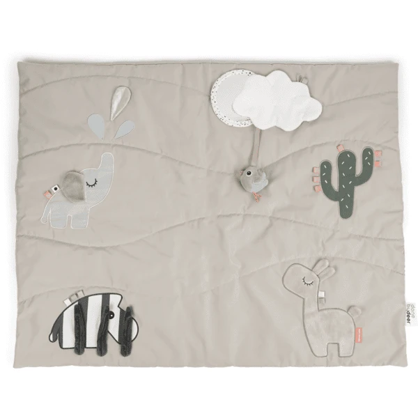 Done By Deer ™ Zintuiglijke Speeldeken Hert Friends Sand 3 Done By Deer ™ Zintuiglijke Speeldeken Hert Friends Sand