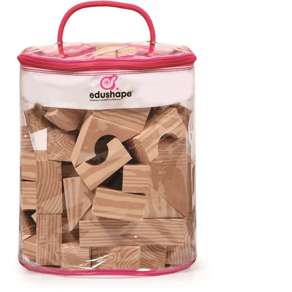 Edushape 30 Houtachtige Bouwstenen 5 Edushape 30 Houtachtige Bouwstenen - Afbeelding 3
