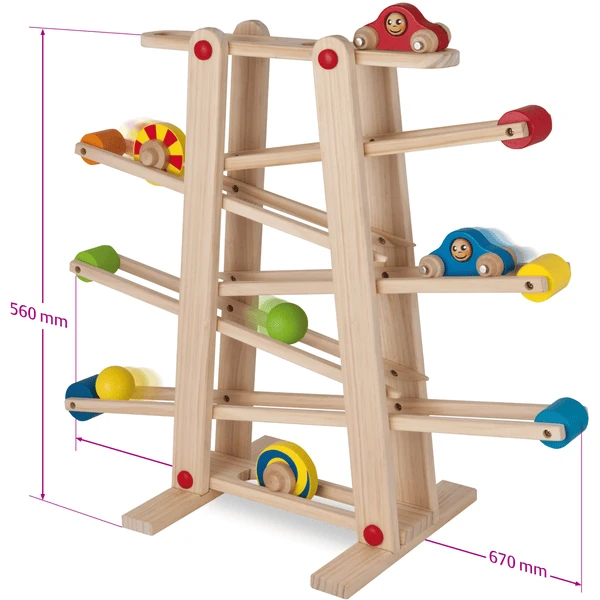 EICHHORN Knikkerbaan 7 Delig 6 EICHHORN Knikkerbaan 7 Delig - Afbeelding 4