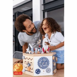 EverEarth Ever Earth ® 7 In 1 Astronaut Activity Cube -Pink or blue ever earth 7 in 1 astronaut activity cube a415224 2