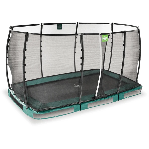 EXIT TOYS EXIT Allure Premium Grondtrampoline 214x366cm - Groen 4 EXIT TOYS EXIT Allure Premium Grondtrampoline 214x366cm - Groen - Afbeelding 2