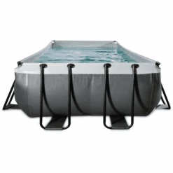 EXIT TOYS EXIT Black Leather Zwembad 400x200x100cm Met Filterpomp - Zwart 9 EXIT TOYS EXIT Black Leather Zwembad 400x200x100cm Met Filterpomp - Zwart -Pink or blue exit black leather zwembad 400x200x100cm met filterpomp zwart a337680 2