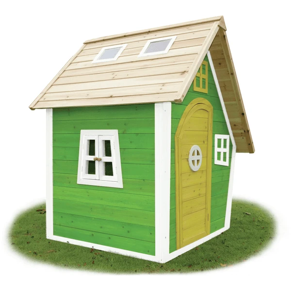 EXIT TOYS EXIT Fantasia 100 Houten Speelhuis - Groen 4 EXIT TOYS EXIT Fantasia 100 Houten Speelhuis - Groen - Afbeelding 2