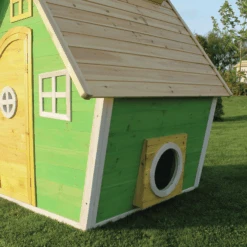 EXIT TOYS EXIT Fantasia 100 Houten Speelhuis - Groen 10 EXIT TOYS EXIT Fantasia 100 Houten Speelhuis - Groen -Pink or blue exit fantasia 100 houten speelhuis groen a248271 3