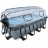 EXIT TOYS EXIT Frame Pool 4x2x1,22m (12v Sand Filter) - Grijs + Zonnedak 2 EXIT TOYS EXIT Frame Pool 4x2x1,22m (12v Sand Filter) - Grijs + Zonnedak -Pink or blue exit frame pool 4x2x1 22m 12v sand filter grijs zonnedak a305964