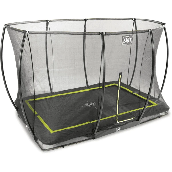 EXIT TOYS EXIT Silhouette Trampoline 214x305cm Met Veiligheidsnet - Zwart 4 EXIT TOYS EXIT Silhouette Trampoline 214x305cm Met Veiligheidsnet - Zwart - Afbeelding 2