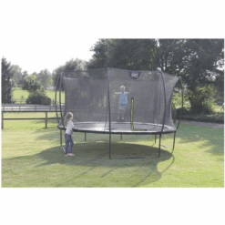 EXIT TOYS EXIT Silhouette Trampoline ø305cm - Zwart -Pink or blue exit silhouette trampoline o305cm zwart a251452 3