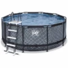 EXIT TOYS EXIT Stone Zwembad ø360x122cm Met Filterpomp, Grijs 2 EXIT TOYS EXIT Stone Zwembad ø360x122cm Met Filterpomp, Grijs -Pink or blue exit stone zwembad o360x122cm met filterpomp grijs a294607