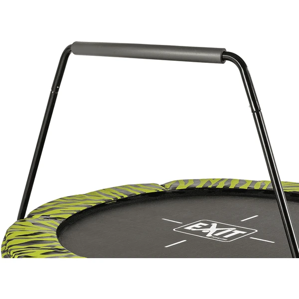 EXIT TOYS EXIT Tiggy Junior Trampoline Met Greepstang ø140 Cm, Zwart/groen 4 EXIT TOYS EXIT Tiggy Junior Trampoline Met Greepstang ø140 Cm, Zwart/groen - Afbeelding 2