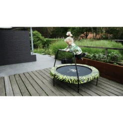 EXIT TOYS EXIT Tiggy Junior Trampoline Met Greepstang ø140 Cm, Zwart/groen 11 EXIT TOYS EXIT Tiggy Junior Trampoline Met Greepstang ø140 Cm, Zwart/groen -Pink or blue exit tiggy junior trampoline met greepstang o140 cm zwart groen a294553 4